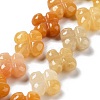 Natural Topaz Jade Beads Strands G-P520-A08-01-2