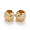 Eco-Friendly Brass Cat Eye Beads KK-M225-25G-D-2