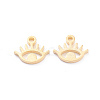 304 Stainless Steel Charms LS-STAS-I151-03G-1