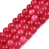 Natural Quartz Beads Strands G-R479-8mm-10-1