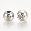 Tarnish Resistant 304 Stainless Steel Spacer Beads X-STAS-T021-6-2