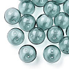 Transparent Blow High Borosilicate Glass Globe Beads X-GLAA-T003-09E-4