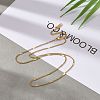 304 Stainless Steel Figaro Chain Necklaces NJEW-JN03487-02-5