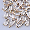 Transparent Glass Pendants GLAA-T007-22-2