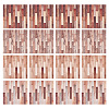16Pcs 4 Colors Self Adhesive PVC Wall Stickers DIY-GO0002-15-1
