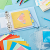 1 Set 6-Hole Plastic Binder Photo Albums DIY-GA0005-89-4