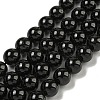 Natural Black Tourmaline Beads Strands G-G763-01-10mm-AB-2