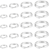 24Pcs 4 Styles 925 Sterling Silver Split Jump Rings STER-SC0001-43-1