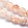 Natural Cherry Blossom Agate Beads Strands X-G-I213-23-6mm-3