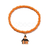 5Pcs 5 Style Glass Seed Beaded Stretch Bracelets Set BJEW-TA00275-3
