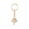 Alloy Enamel Pendants Keychain Sets KEYC-JKC00475-3