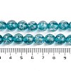Handmade Gold Foil Lampwork Beads Strands LAMP-Q002-01A-4