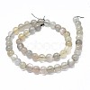 Natural Grey Moonstone Beads Strands G-F632-24-03-1