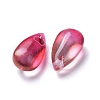 Transparent Glass Charms GLAA-O017-01D-2