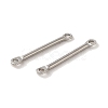 Non-Tarnish 304 Stainless Steel Connector Charms STAS-Q323-04D-P-2
