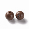 Opaque Acrylic Beads X-MACR-S370-C10mm-A17-2