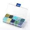 Mixed Pearlized Round Glass Pearl Beads HY-D0004-4mm-B-2