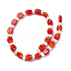 Handmade Lampwork Beads Strands LS-LAMP-G154-07M-4