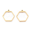 201 Stainless Steel Pendants STAS-T064-84G-03-1