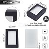 Rectangle Valentines Day Presents Packages Cardboard Jewelry Set Boxes CBOX-NB0001-04-4