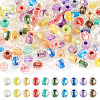 2Bags 200Pcs Transparent Glass Beads GLAA-TA0003-44I-1