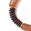 Acrylic Beaded Stretch Bracelets for Women BJEW-JB12151-03-4