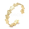 304 Stainless Steel Cuff Bangles BJEW-K267-07G-3