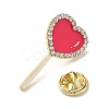 Cute Hot Pink Lollipop Enamel Pins JEWB-S025-12A-3