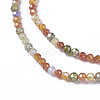 Cubic Zirconia Beads Strands G-F596-48A-3mm-3