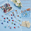 Handmade Polymer Clay Glass Rhinestone Pendants PALLOY-PH01693-4