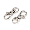Alloy Swivel Lobster Claw Clasps X-E547Y-1