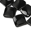 Natural Black Stone Beads Strands G-L239-18-4