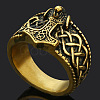 Viking 304 Stainless Steel Finger Rings for Men FS-WGB3F16-07-1