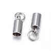 Tarnish Resistant 201 Stainless Steel Cord Ends STAS-E120-01-3.2mm-2