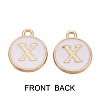Golden Plated Alloy Charms ENAM-SZ0001-25A-X-2