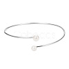 SHEGRACE Cute Rhodium Plated 925 Sterling Silver Cuff Bangle JB61A-2