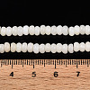 Natural White African Opal Beads Strands G-T140-75C-5