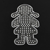 Little Girl ABC Plastic Pegboards used for 5x5mm DIY Fuse Beads X-DIY-Q009-21-2