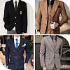 4Pcs 4 Styles Brass Tie Clip KK-GF0001-18-5