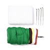 Christmas Tree Brooch Cactus Needle Felting Kit DIY-K055-05-2
