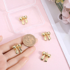 5Pcs Rack Plating Brass Pendants KK-BBC0015-10-3