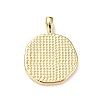 Brass Enamel Pendants KK-G417-01LG-08-2