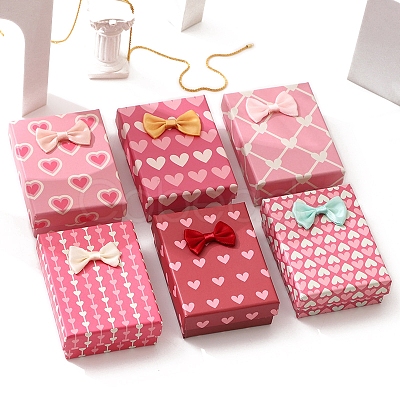 Cardboard Gift Box Jewelry Set Boxes PW-WGF5D8E-01-1