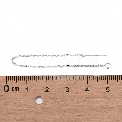 925 Sterling Silver Ear Stud Findings X-STER-I014-04S-1
