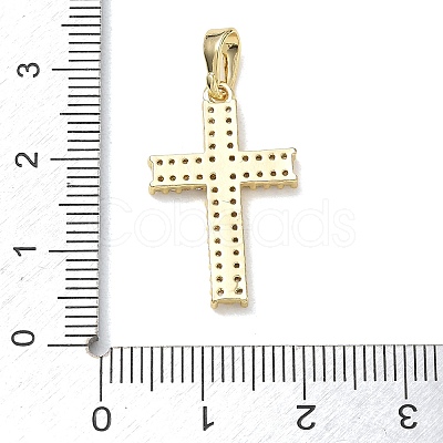 Brass with Crystal Rhinestone Pendants RB-CBA6830-03G-02-1