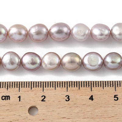 Natural Cultured Freshwater Pearl Beads Strands PEAR-A006-08I-1