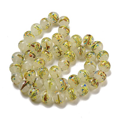 Handmade Lampwork Beads Strands LAMP-L079-05H-1