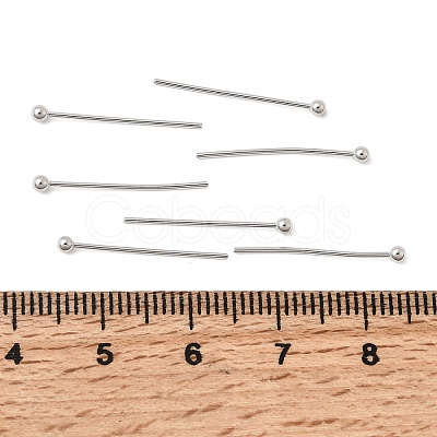 SHEGRACE Brass Ball Head Pins XGR0086P-28P-1