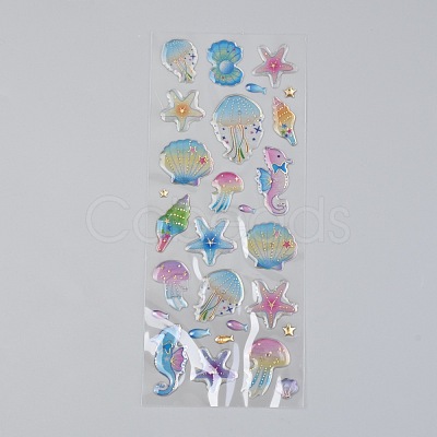 Epoxy Resin Sticker DIY-B009-06D-1