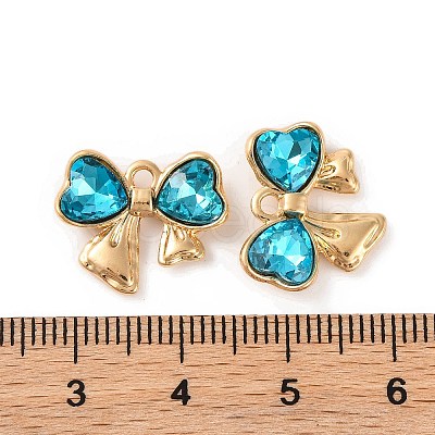 Alloy Crystal Rhinestone Pendants ALRI-M021-02B-1